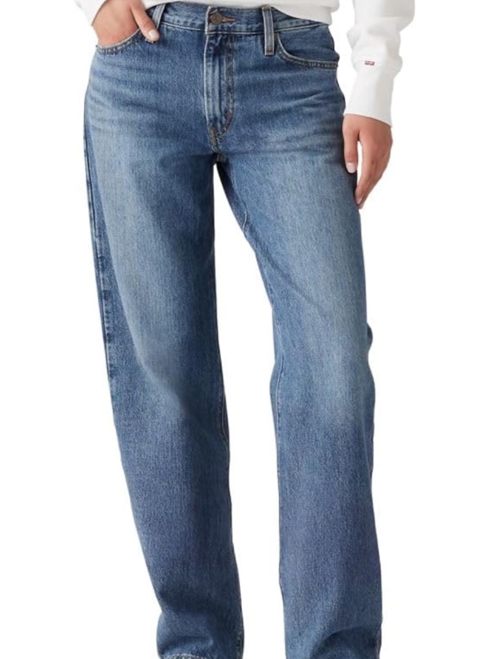 Levi's 94 baggie Jeans - Medium Blue Wash